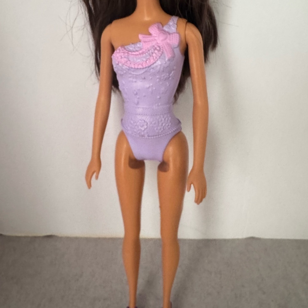 Mattel Barbie Doll Princess Pink Lavender Dress - Picture 7 of 7